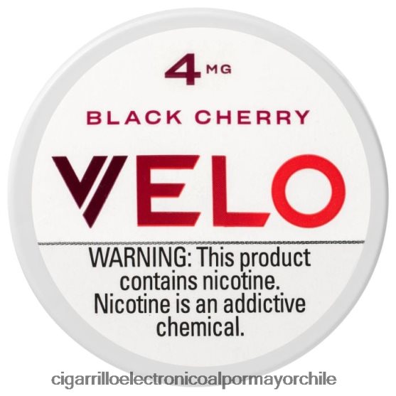 Cerezo negro 8V60V037 Cigarrillo Electrónico Con Nicotina - VELO bolsa de nicotina 4 mg