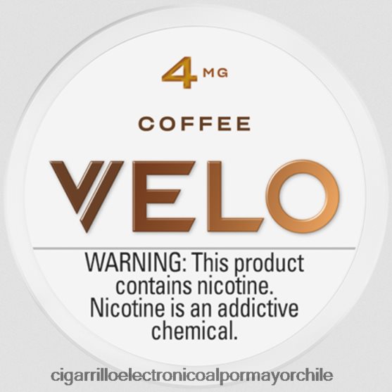 café 8V60V043 Cigarrillo Electrónico Vape - VELO bolsa de nicotina 4 mg
