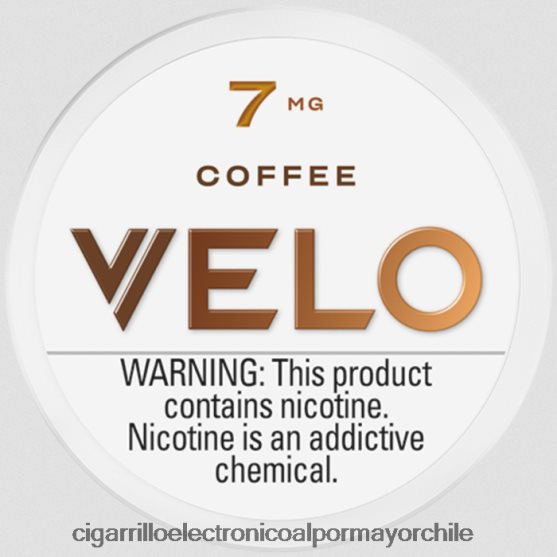 café 8V60V051 Cigarrillo Electrónico Recargable - VELO bolsa de nicotina 7 mg