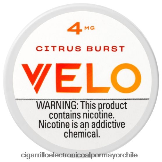 explosión de cítricos 8V60V035 Cigarrillo Electrónico Precio - VELO bolsa de nicotina 4 mg