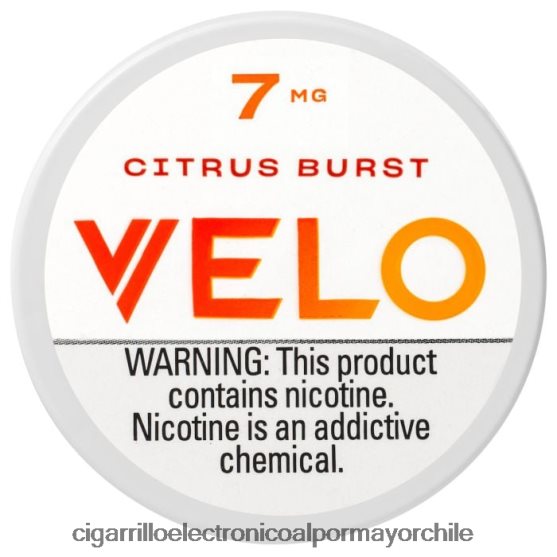 explosión de cítricos 8V60V044 Cigarrillo Electrónico Desechable - VELO bolsa de nicotina 7 mg