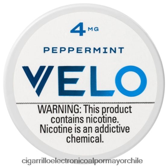 menta 8V60V041 Cigarrillo Electrónico Recargable - VELO bolsa de nicotina 4 mg