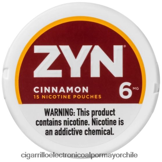 canela 8V60V019 Cigarrillo Electrónico Precio Chile - ZYN bolsa de nicotina 6 mg