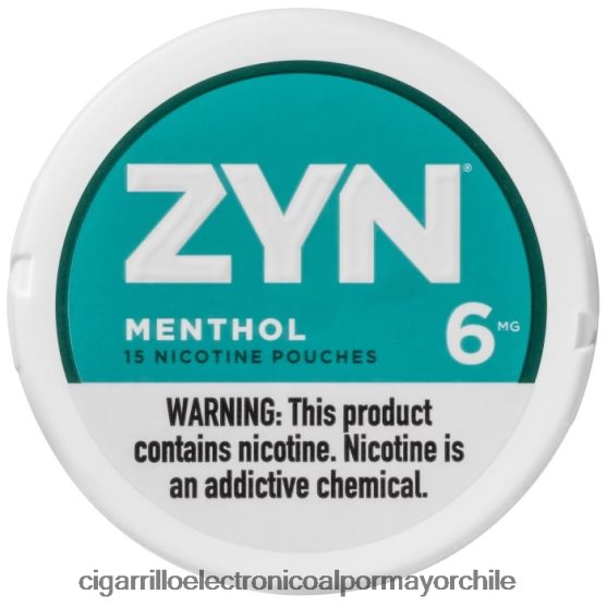 mentol 8V60V023 Cigarrillo Electrónico Vape - ZYN bolsa de nicotina 6 mg