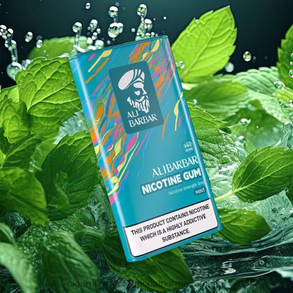 Alibarbar chicle de nicotina menta 2HN2V83 - Cigarrillo Electrónico Para Dejar De Fumar Precio