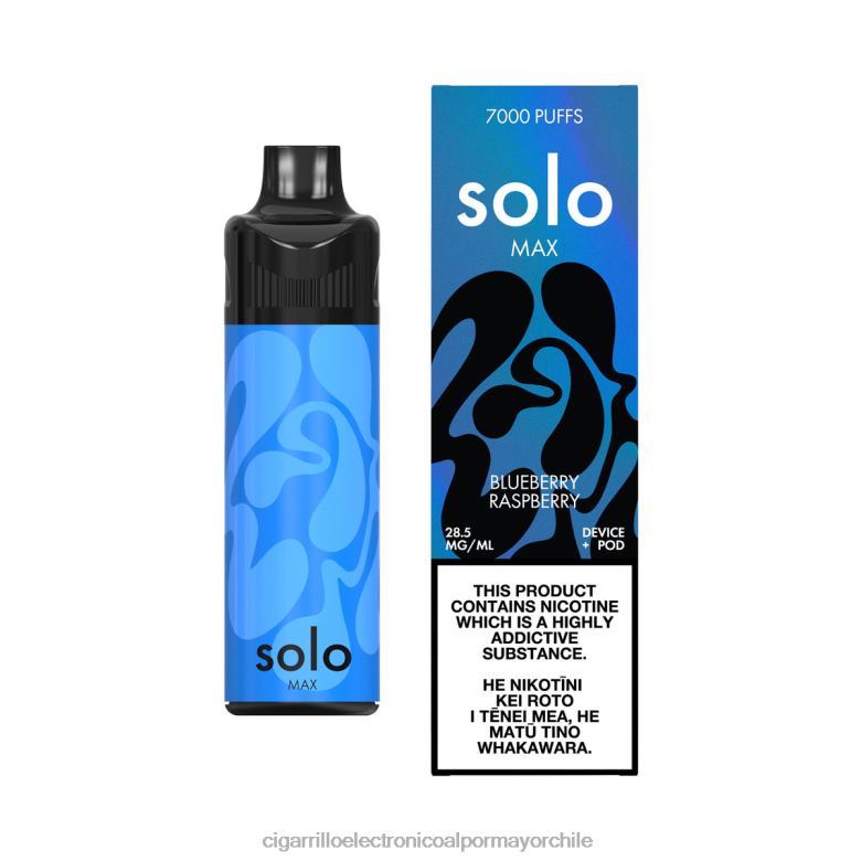 Solo MAX kit de cápsulas frambuesa arándano VT2N665 - Cigarrillo Electrónico Precio