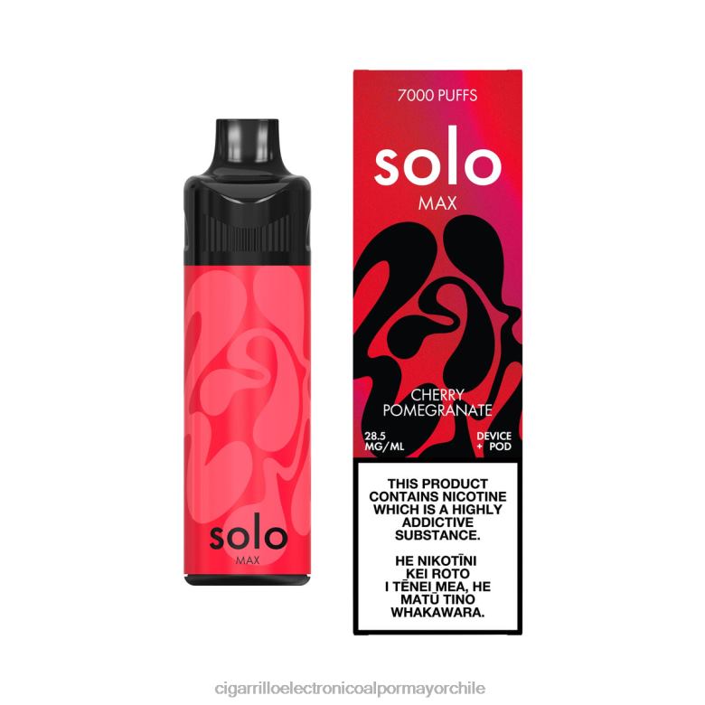 Solo MAX kit de cápsulas granada cereza VT2N666 - Cigarrillo Electrónico Para Dejar De Fumar Precio