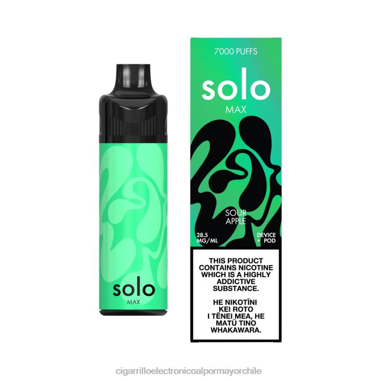 Solo MAX kit de cápsulas manzana agria VT2N670 - Cigarrillo Electronico Chile