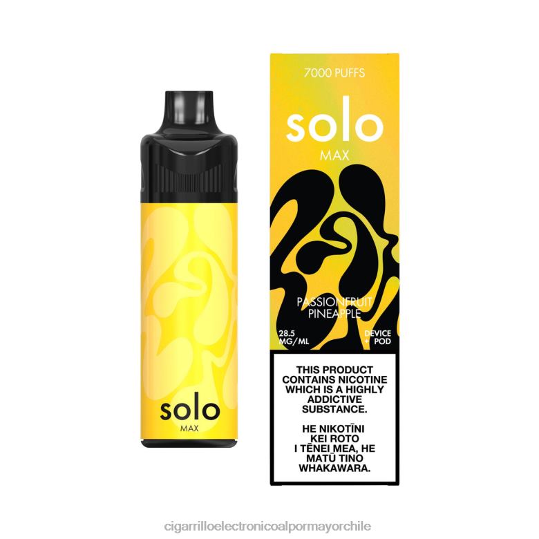 Solo MAX kit de cápsulas piña de maracuyá VT2N669 - Cigarrillo Electrónico Precio Chile