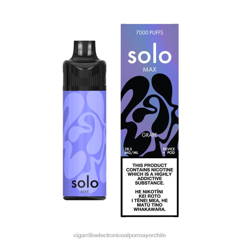 Solo MAX kit de cápsulas uva VT2N667 - Cigarrillo Electrónico Con Nicotina