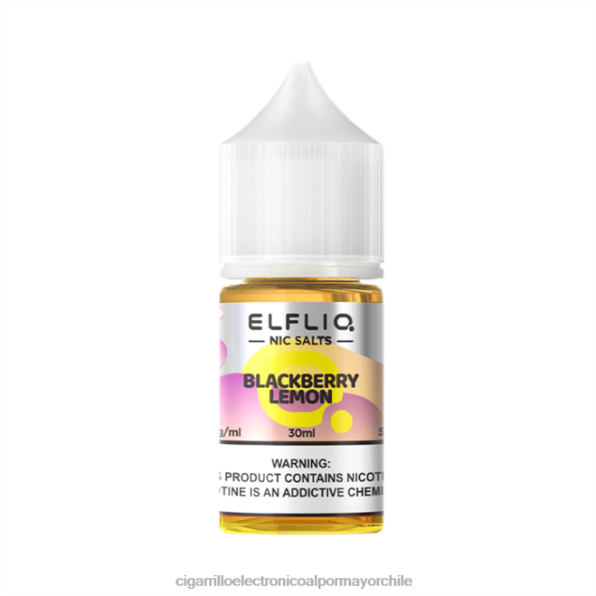 ELFBAR ELFLIQ nic sal 30 ml Lemón de mora 8B20D8 Cigarrillo Electrónico Para Dejar De Fumar