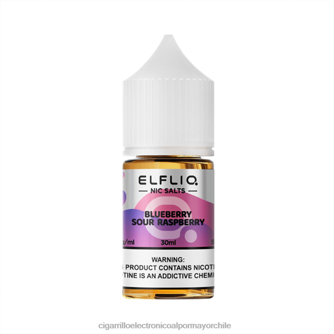 ELFBAR ELFLIQ nic sal 30 ml arándano frambuesa agria 8B20D12 Cigarrillo Electrónico Sin Nicotina