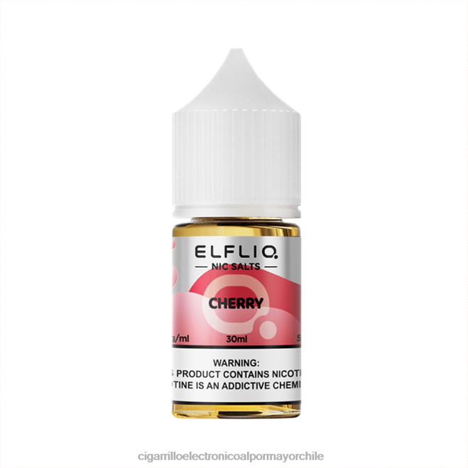 ELFBAR ELFLIQ nic sal 30 ml cereza 8B20D13 Cigarrillo Electrónico Vape