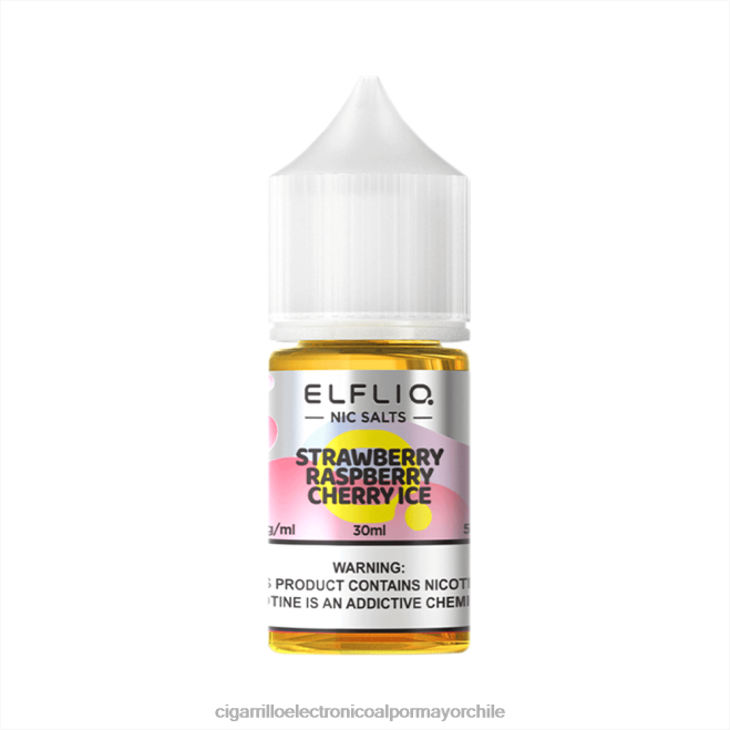 ELFBAR ELFLIQ nic sal 30 ml hielo de cereza de frambuesa de fresa 8B20D32 Cigarrillo Electrónico Sin Nicotina