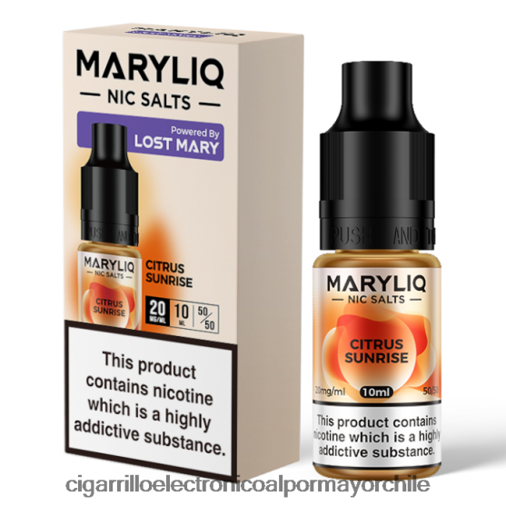 amanecer cítrico 8V60V0445 Cigarrillo Electrónico Precio - LOST MARY MARYLIQ sales nic - 10ml - 20mg