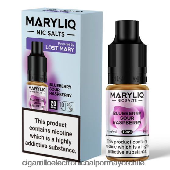 arándano frambuesa agria 8V60V0441 Cigarrillo Electrónico Recargable - LOST MARY MARYLIQ sales nic - 10ml - 20mg