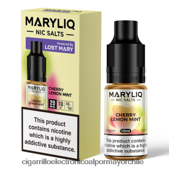 cereza limón menta 8V60V0444 Cigarrillo Electrónico Desechable - LOST MARY MARYLIQ sales nic - 10ml - 20mg
