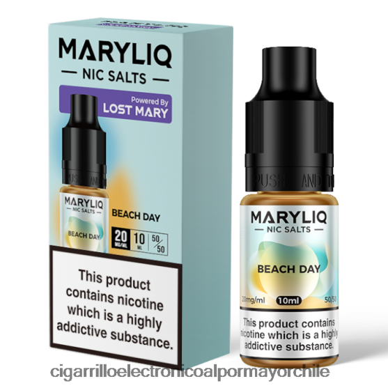 día de playa 8V60V0439 Cigarrillo Electrónico Precio Chile - LOST MARY MARYLIQ sales nic - 10ml - 20mg