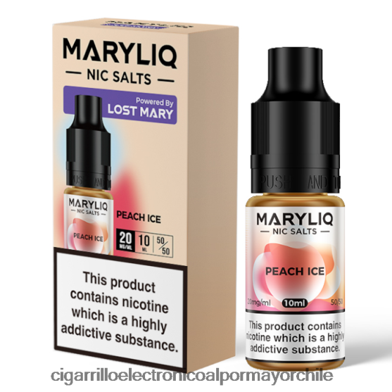 hielo de durazno 8V60V0450 Cigarrillo Electronico Chile - LOST MARY MARYLIQ sales nic - 10ml - 20mg
