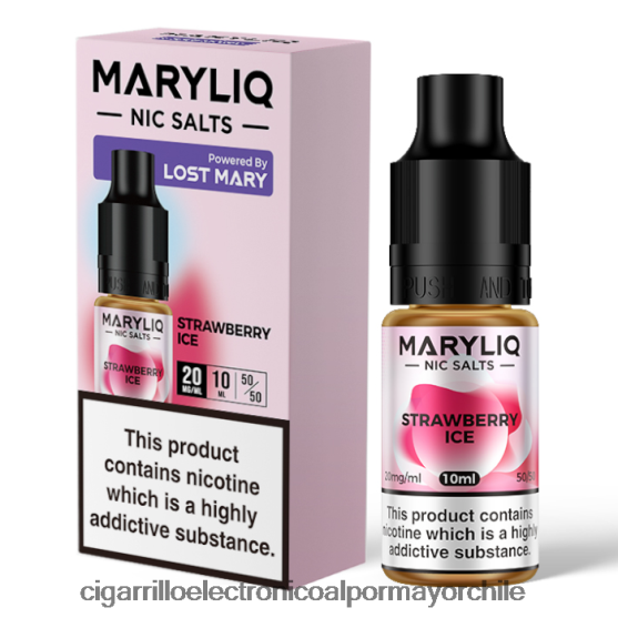 hielo de fresa 8V60V0457 Cigarrillo Electrónico Con Nicotina - LOST MARY MARYLIQ sales nic - 10ml - 20mg