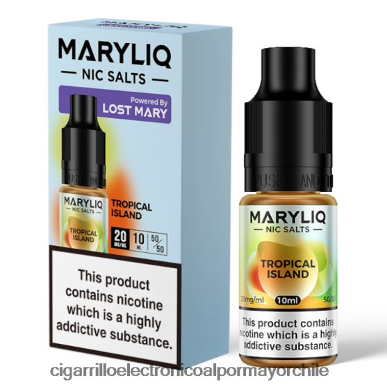 isla tropical 8V60V0461 Cigarrillo Electrónico Recargable - LOST MARY MARYLIQ sales nic - 10ml - 20mg