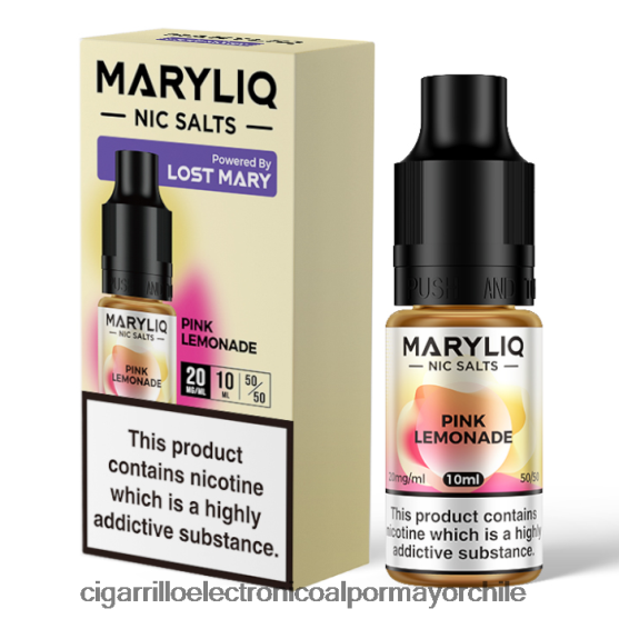 limonada rosa 8V60V0454 Cigarrillo Electrónico Desechable - LOST MARY MARYLIQ sales nic - 10ml - 20mg