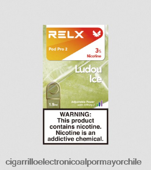hielo ludou 8V60V0257 Cigarrillo Electrónico Con Nicotina - RELX Pod Pro 2