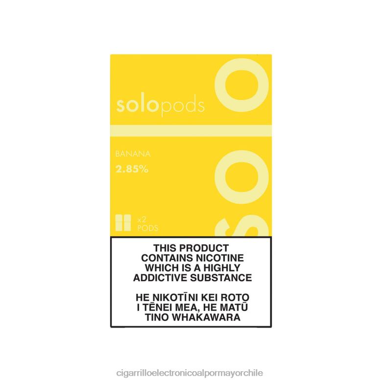 Solo paquete de 2 cápsulas de repuesto banana VT2N664 - Cigarrillo Electrónico Desechable