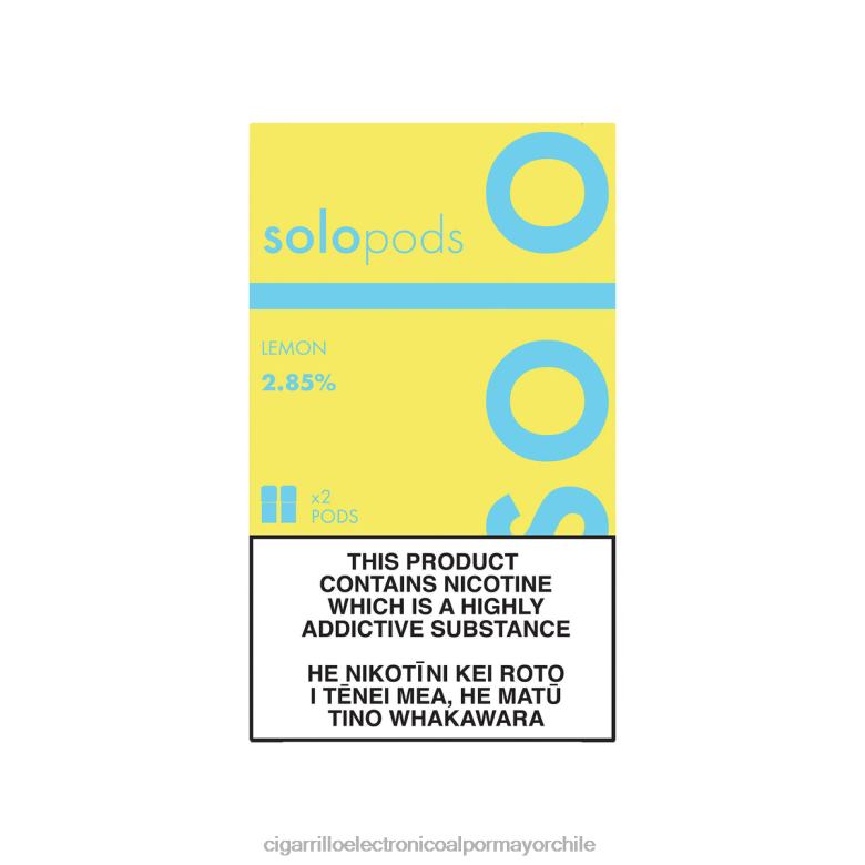Solo paquete de 2 cápsulas de repuesto limón VT2N655 - Cigarrillo Electrónico Precio