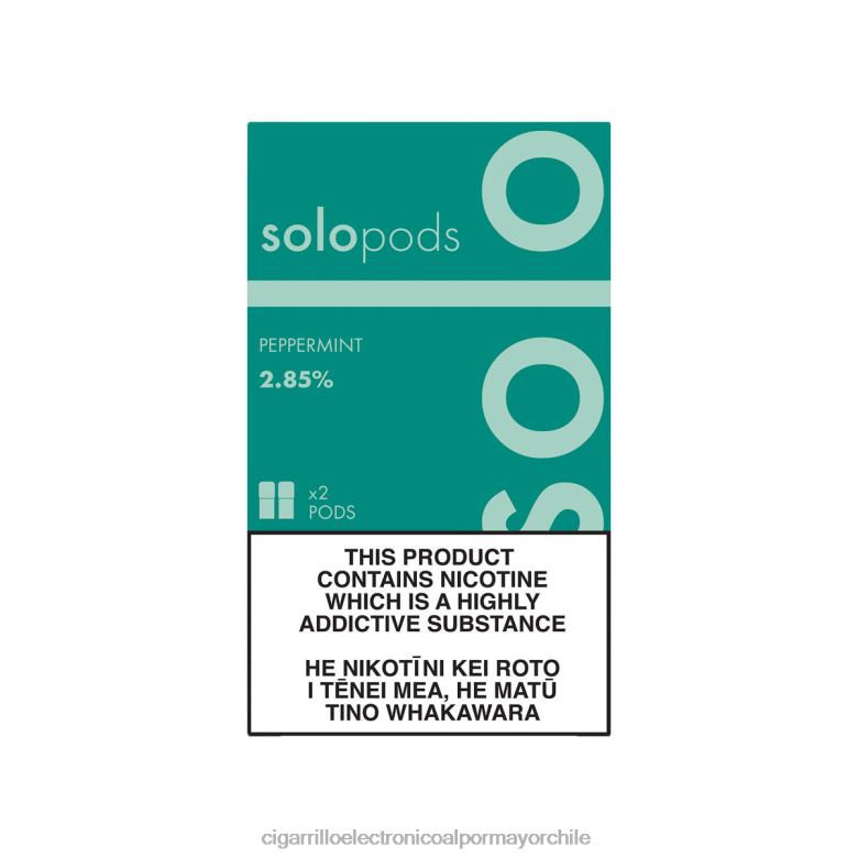 Solo paquete de 2 cápsulas de repuesto menta VT2N663 - Cigarrillo Electrónico Vape