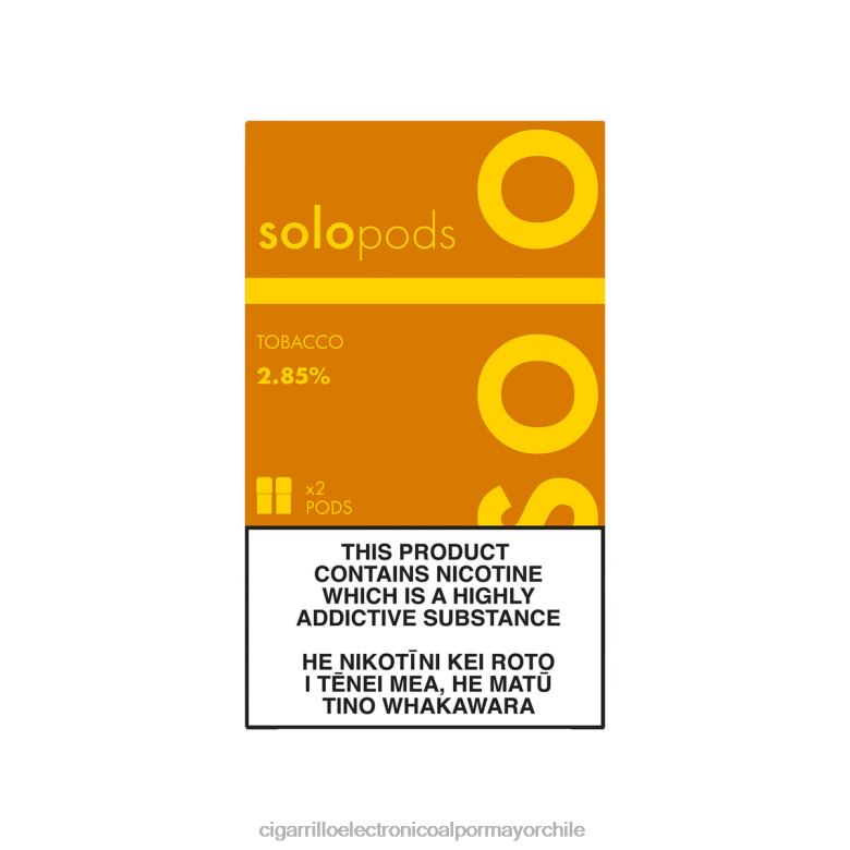 Solo paquete de 2 cápsulas de repuesto tabaco VT2N650 - Cigarrillo Electronico Chile