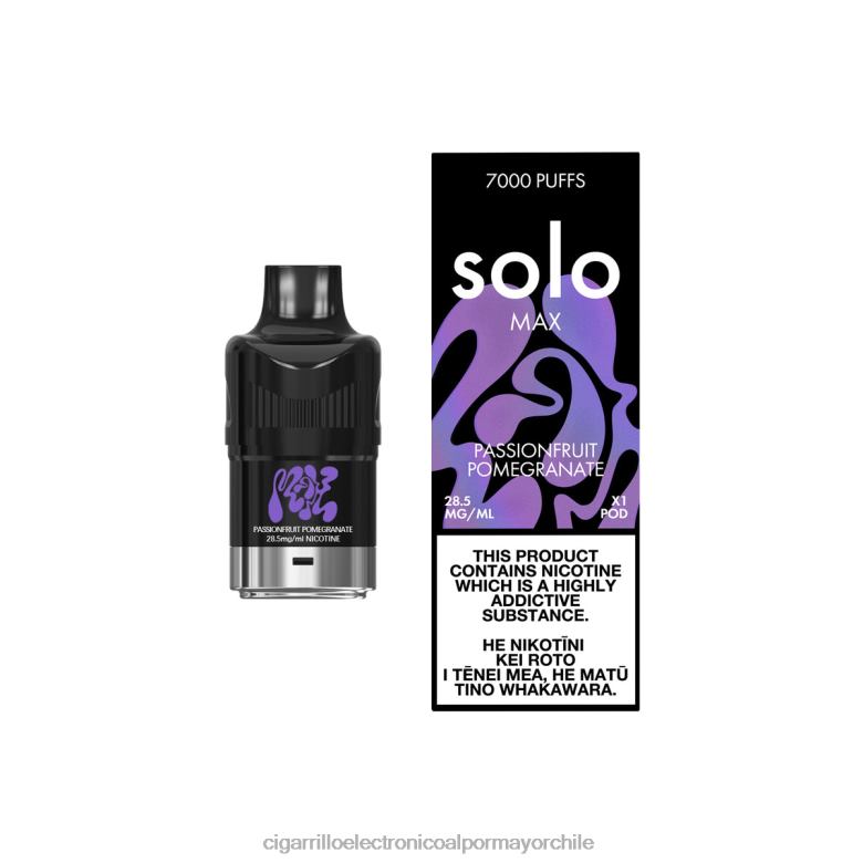 Solo MAX vaina granada de maracuyá VT2N689 - Cigarrillo Electrónico Precio Chile