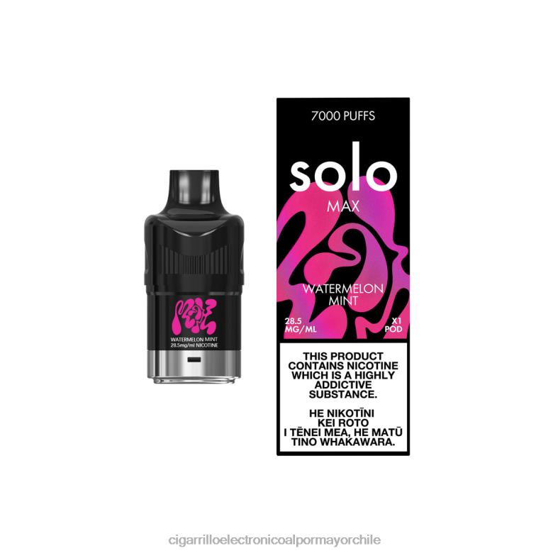 Solo MAX vaina sandia menta VT2N686 - Cigarrillo Electrónico Para Dejar De Fumar Precio