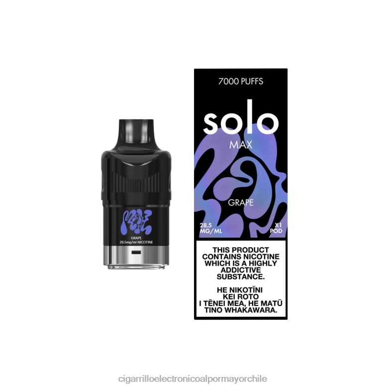 Solo MAX vaina uva VT2N678 - Cigarrillo Electrónico Para Dejar De Fumar