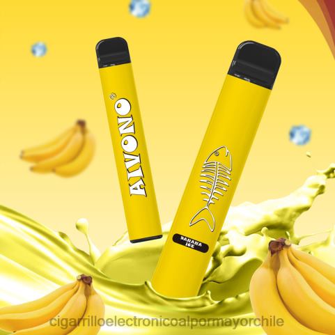 Aivono AIM FISHBONE 600 hielo de plátano 4J88D276 - Cigarrillo Electrónico Para Dejar De Fumar Precio