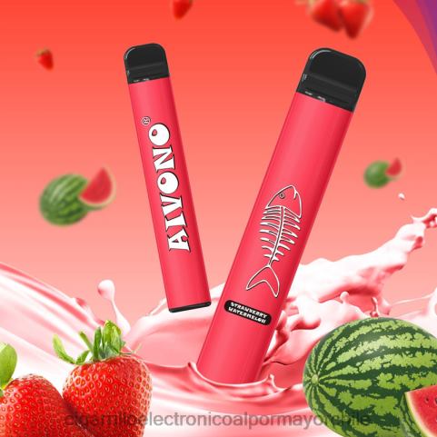 Aivono AIM FISHBONE 600 sandia fresa 4J88D282 - Cigarrillo Electrónico Sin Nicotina