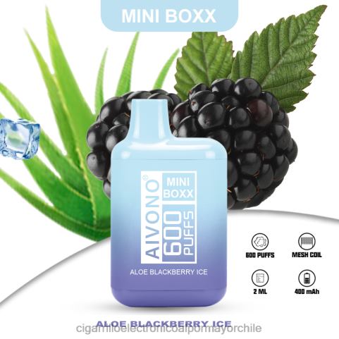 Aivono AIM MINI BOXX 600 hielo actual de aloe 4J88D240 - Cigarrillo Electronico Chile