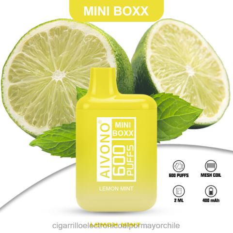Aivono AIM MINI BOXX 600 menta limon 4J88D233 - Cigarrillo Electrónico Vape