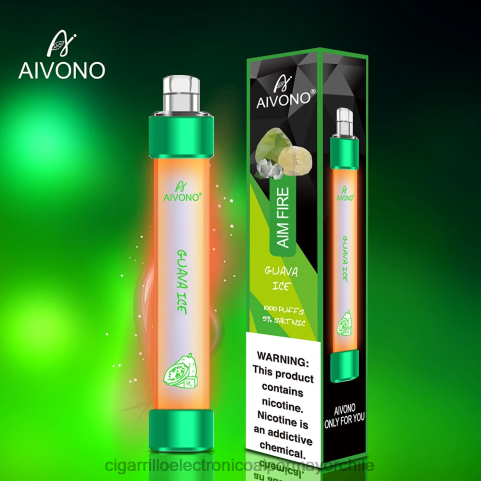 Aivono AIM FIRE 1000 hielo de guayaba 4J88D330 - Cigarrillo Electronico Chile