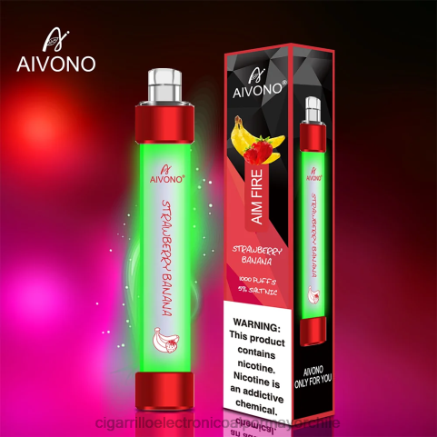 Aivono AIM FIRE 1000 plátano fresa 4J88D332 - Cigarrillo Electrónico Sin Nicotina