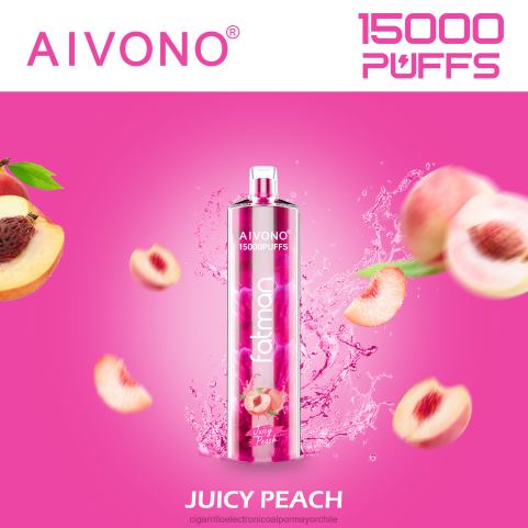 Aivono FATMAN 15000 durazno jugoso 4J88D17 - Cigarrillo Electrónico Con Nicotina