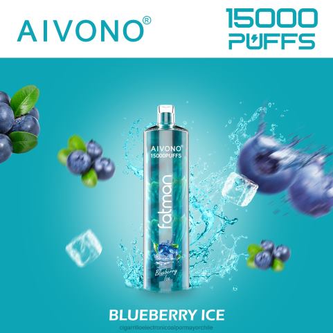 Aivono FATMAN 15000 hielo de arándanos 4J88D14 - Cigarrillo Electrónico Desechable
