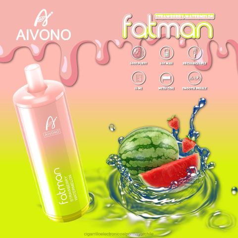Aivono FATMAN 6800 sandia fresa 4J88D30 - Cigarrillo Electronico Chile