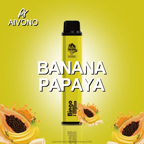 Aivono AIM BINGO 4000 plátano papaya 4J88D137 - Cigarrillo Electrónico Con Nicotina