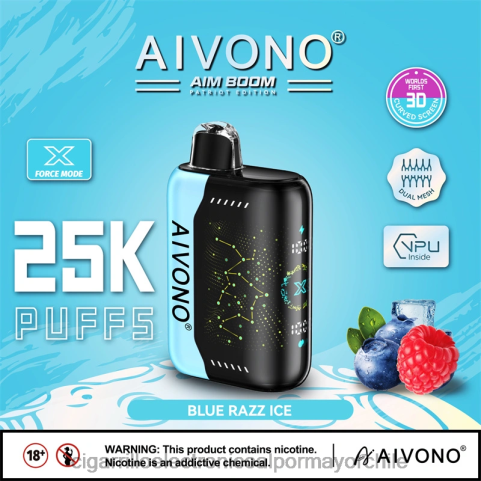 Aivono AIM BOOM 25000 hielo azul 4J88D345 - Cigarrillo Electrónico Precio