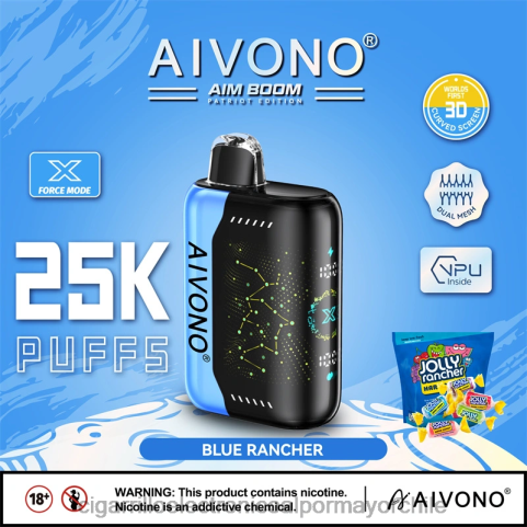 Aivono AIM BOOM 25000 ranchero azul 4J88D344 - Cigarrillo Electrónico Desechable