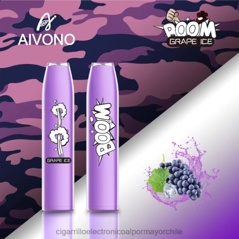 Aivono AIM BOOM 600 hielo de uva 4J88D359 - Cigarrillo Electrónico Precio Chile