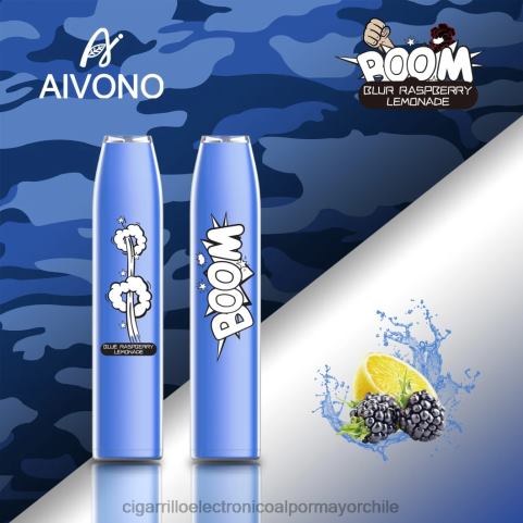 Aivono AIM BOOM 600 limonada de frambuesa azul 4J88D355 - Cigarrillo Electrónico Precio