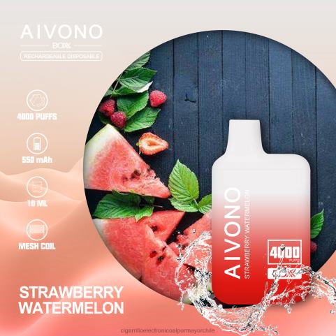 Aivono AIM BOXX 4000 sandia fresa 4J88D214 - Cigarrillo Electrónico Desechable