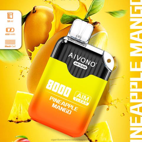 Aivono AIM CLEAR 8000 mango de piña 4J88D209 - Cigarrillo Electrónico Precio Chile